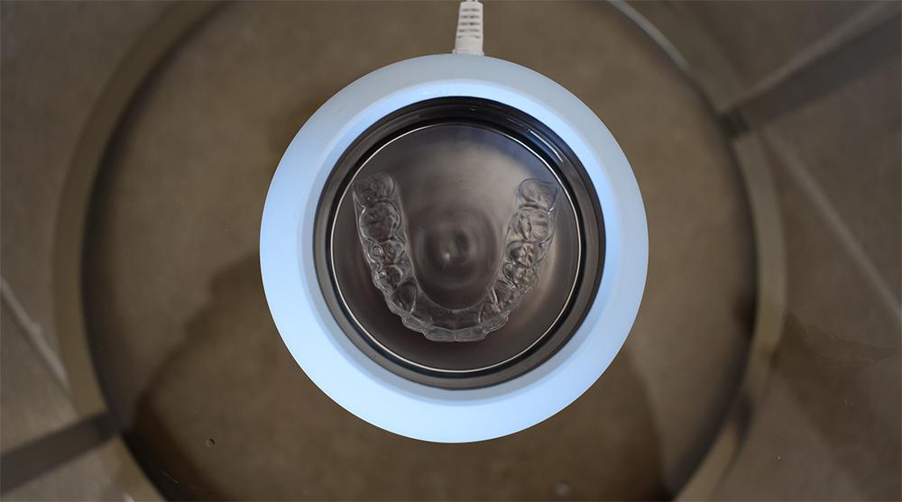 Placer l’appareil dedans